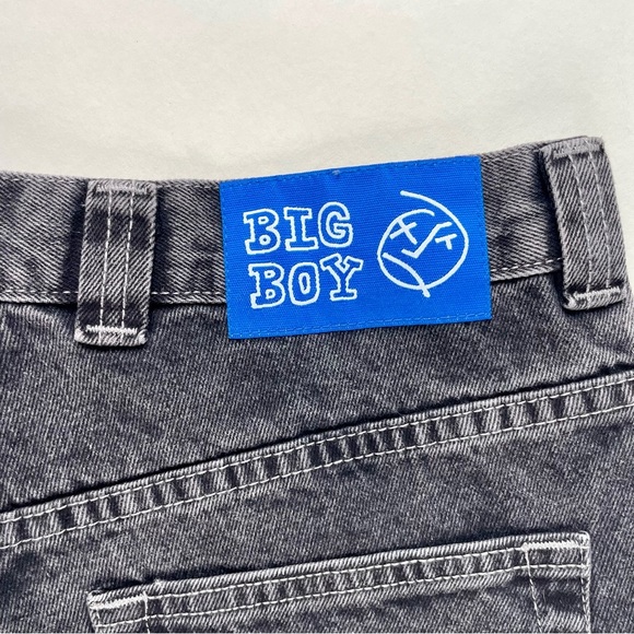 Classic Black Big Boy Polar skate co Denim Men's Shorts - Picture 6 of 7